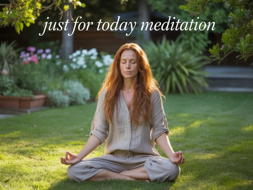 just for today meditation