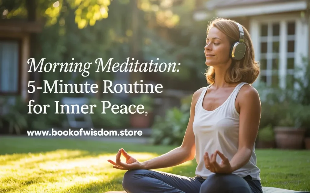 Morning Meditation: 5-Minute Routine for Inner Peace