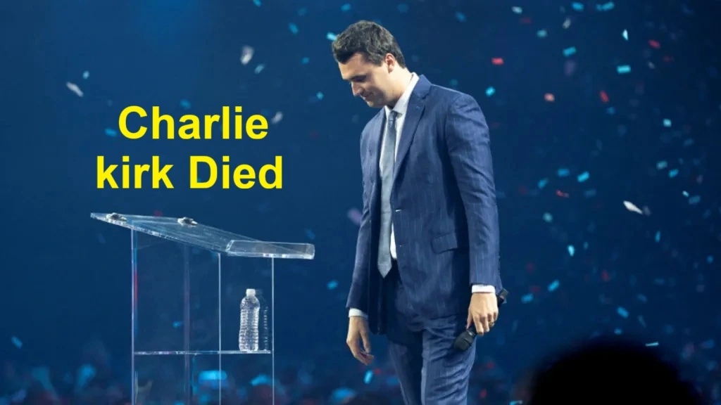Charlie kirk died