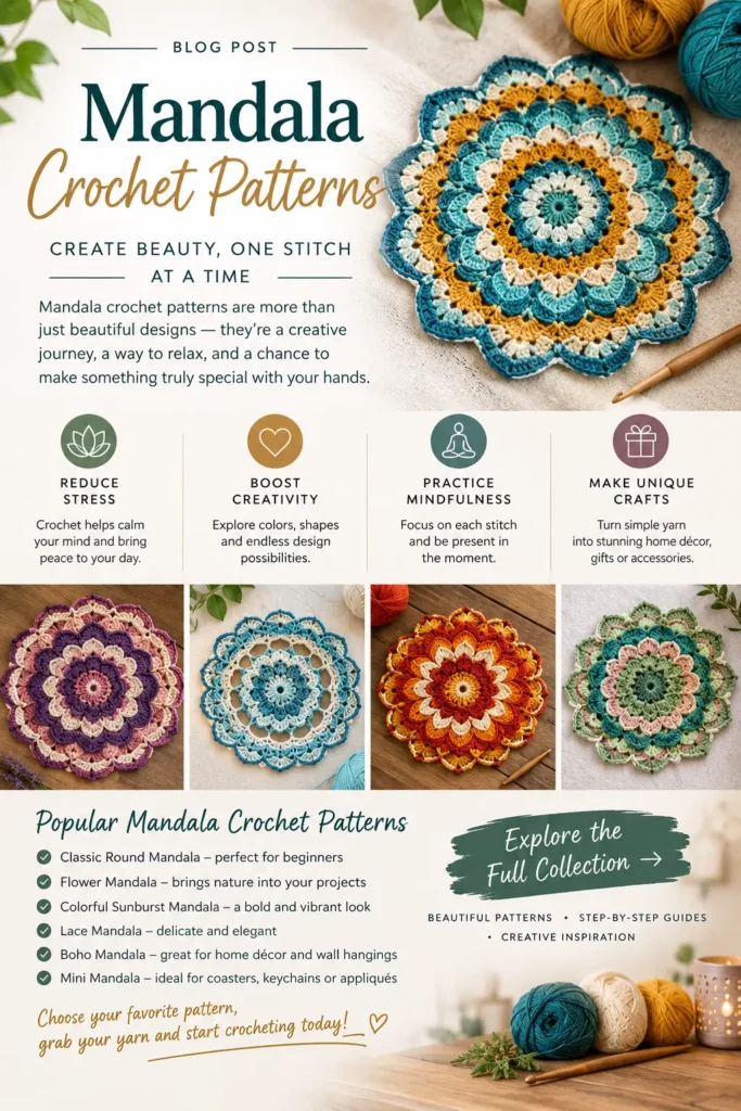 mandala crochet patterns